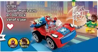 LEGO 10789 Spider-Man's auto en Doc Ock aanbieding