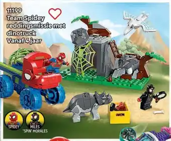 LEGO 11199 Team Spidey reddingsmissie met dinotruck aanbieding