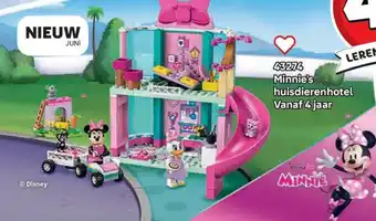LEGO 43274 Minnie's huisdierenhotel aanbieding