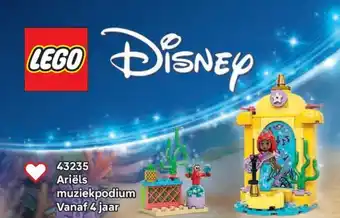 LEGO 43235 Ariëls muziekpodium aanbieding