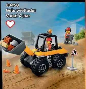 LEGO 60450 Gele wiellader aanbieding