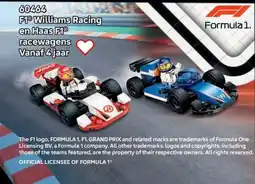 LEGO 60464 F1 Williams Racing en Haas F1 racewagens aanbieding