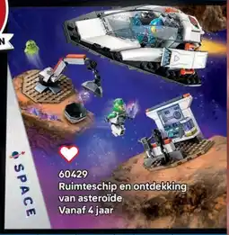 LEGO 60429 Ruimteschip en ontdekking van asteroïde aanbieding