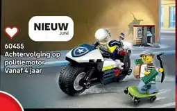 LEGO 60455 Achtervolging op politiemotor aanbieding