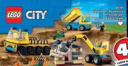LEGO 60391 Kiepwagen, bouwtruck en sloopkraan aanbieding