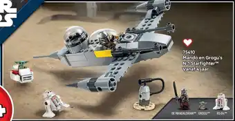 LEGO 75410 Mando en Grogu's N-1 Starfighter™ aanbieding