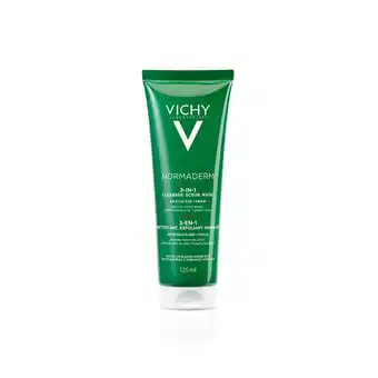 Douglas Vichy Normaderm 3-in-1 Cleanser, Scrub, Mask aanbieding