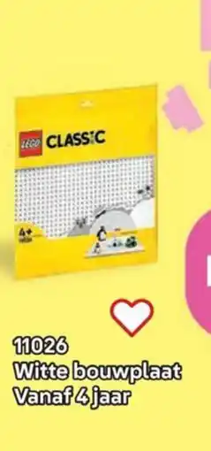 LEGO 11026 Witte bouwplaat aanbieding