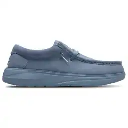 Foot Locker HEYDUDE Suede Heren Schoenen - Blauw - Maat: 41 - Canvas - Foot Locker aanbieding
