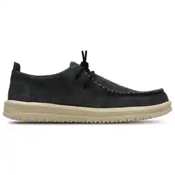 Foot Locker HEYDUDE Wally Nxt Moc Heren Schoenen - Zwart - Maat: 41 - Canvas - Foot Locker aanbieding