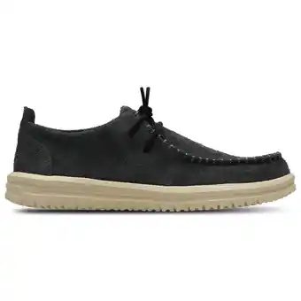 Foot Locker HEYDUDE Wally Nxt Moc Heren Schoenen - Zwart - Maat: 41 - Canvas - Foot Locker aanbieding
