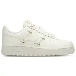 Foot Locker Nike Air Force Dames Schoenen - Wit - Maat: 42 - Leer, Textil - Foot Locker aanbieding