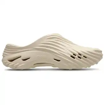 Foot Locker Crocs Echo Heren Slippers en Sandalen - Beige - Maat: 43-44 - Rubber - Foot Locker aanbieding