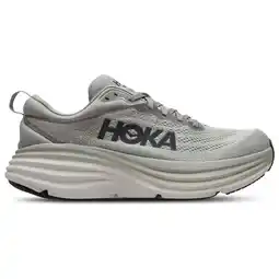 Foot Locker Hoka Bondi 8 Heren Schoenen - Grijs - Maat: 42 - Mesh/Synthetisch - Foot Locker aanbieding