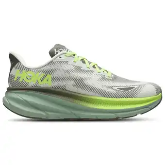 Foot Locker Hoka Clifton 9 Heren Schoenen - Groen - Maat: 43 1/3 - Mesh/Synthetisch - Foot Locker aanbieding