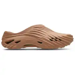 Foot Locker Crocs Echo Heren Slippers en Sandalen - Bruin - Maat: 39-40 - Rubber - Foot Locker aanbieding