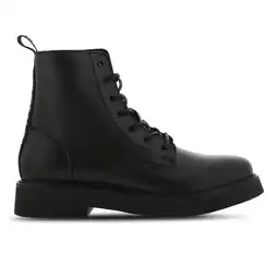 Foot Locker Tommy Jeans Lace Up Flat Dames Schoenen - Zwart - Maat: 42 - Leer - Foot Locker aanbieding