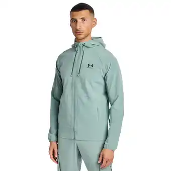 Foot Locker Under Armour Stretch Woven Heren Trainingspakken - Groen - Maat: S - Foot Locker aanbieding