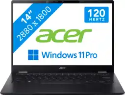 Coolblue Acer TravelMate P6 14 AI TMP614-54-TCO-72CH QWERTY aanbieding