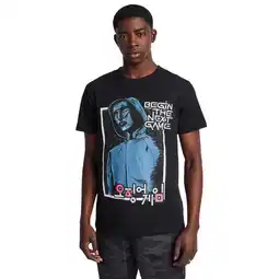 Foot Locker MERCHCODE Squid Game Heren T-shirts - Zwart - Maat: S - Katoen Jersey - Foot Locker aanbieding