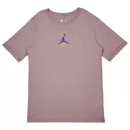 Foot Locker Jordan Flight Unisex T-shirts - Paars - Maat: 137 - 147 CM - Katoen Jersey - Foot Locker aanbieding