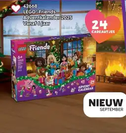 LEGO 42668 LEGO® Friends Adventkalender 2025 aanbieding