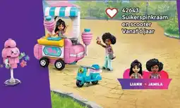 LEGO 42643 Suikerspinkraam en scooter aanbieding
