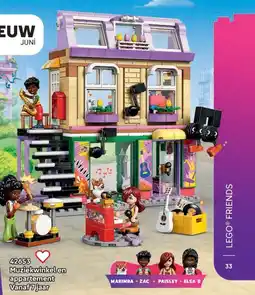 LEGO 42653 Muziekwinkel en appartement aanbieding