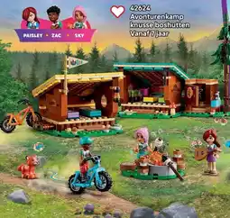 LEGO 42624 Avonturenkamp knusse boshutten aanbieding