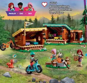 LEGO 42624 Avonturenkamp knusse boshutten aanbieding