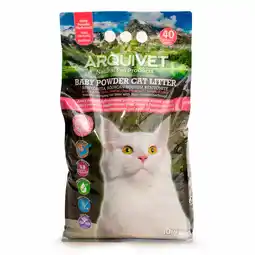 Zooplus Dubbelpak: 2x10kg Arquivet babypoeder kattenbakvulling Arena Bentonita Con Talco kattenbakvulling aanbieding