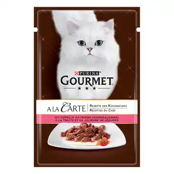 Zooplus 4 + 1 gratis! Gourmet a la carte natvoer voor katten 5x 85 g aanbieding