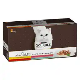 Zooplus 4 + 1 gratis! Gourmet a la carte natvoer voor katten 5x 85 g aanbieding
