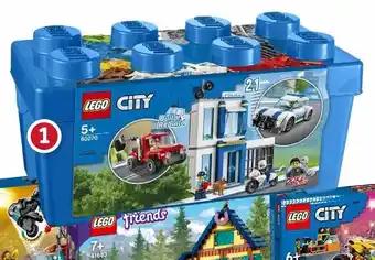 Intertoys Lego City Politie opbergdoos 60270 5 jaar 1990702 aanbieding