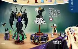 LEGO 43262 De jurken van Maleficent en Cruella De Vil aanbieding