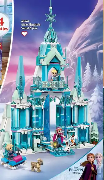 LEGO 43244 Elsa's ijspaleis aanbieding