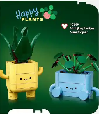 LEGO 10349 Vrolijke plantjes aanbieding