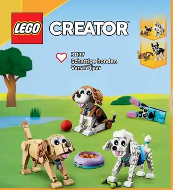 LEGO 31137 Schattige honden aanbieding