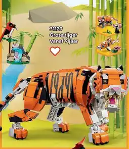 LEGO 31129 Grote tijger aanbieding