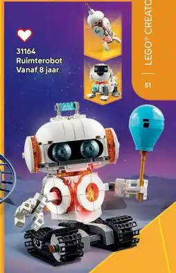LEGO 31164 Ruimterobot aanbieding