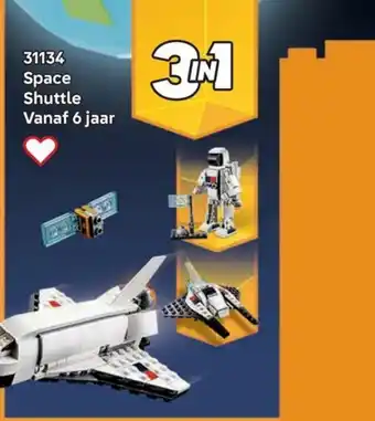LEGO 31134 Space Shuttle aanbieding