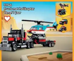 LEGO 31146 Truck met helikopter aanbieding