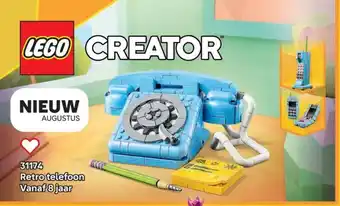 LEGO 31174 Retro telefoon aanbieding