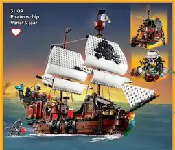 LEGO 31109 Piratenschip aanbieding