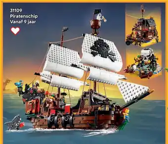 LEGO 31109 Piratenschip aanbieding