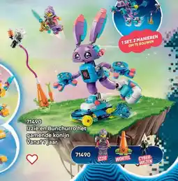 LEGO 71490 Izzie en Bunchurro het gamende konijn aanbieding