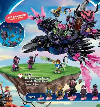 LEGO 71478 De Middernachtraaf van de Neder Heks aanbieding