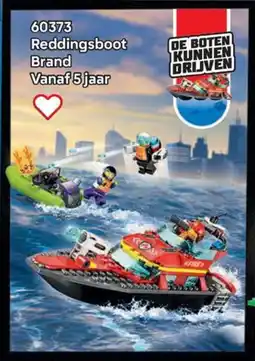 LEGO 60373 Reddingsboot Brand aanbieding