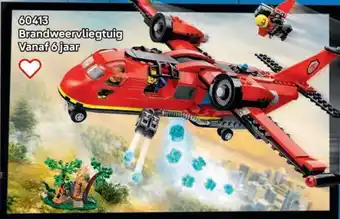 LEGO 60413 Brandweervliegtuig aanbieding