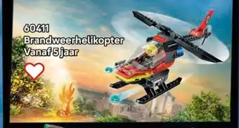 LEGO 60411 Brandweerhelikopter aanbieding